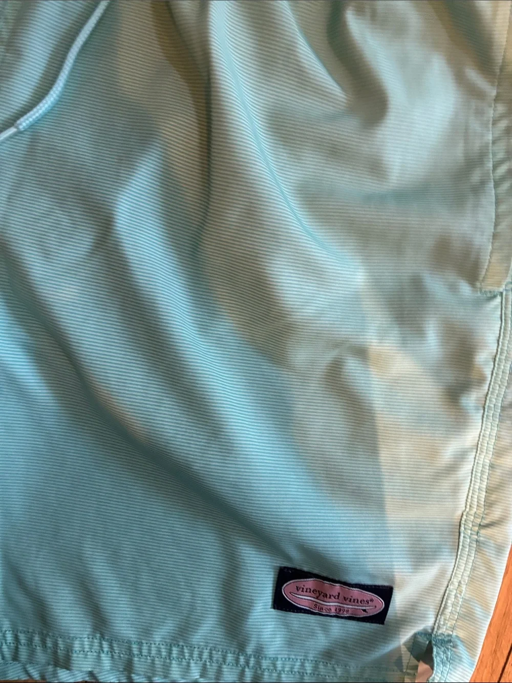 Vineyard Vines Light Aqua Men's Swim Trunks
